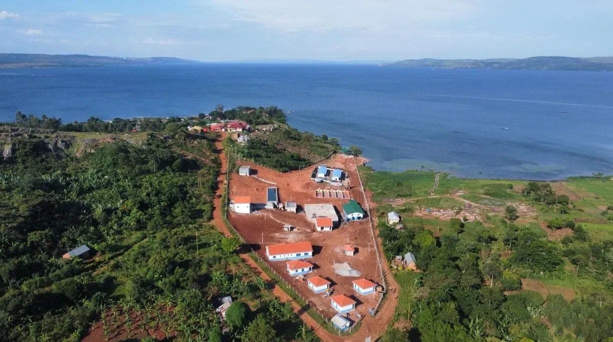 烏干達(dá)布伊奎供水項目建設(shè)完成。中鐵十局非洲公司供圖