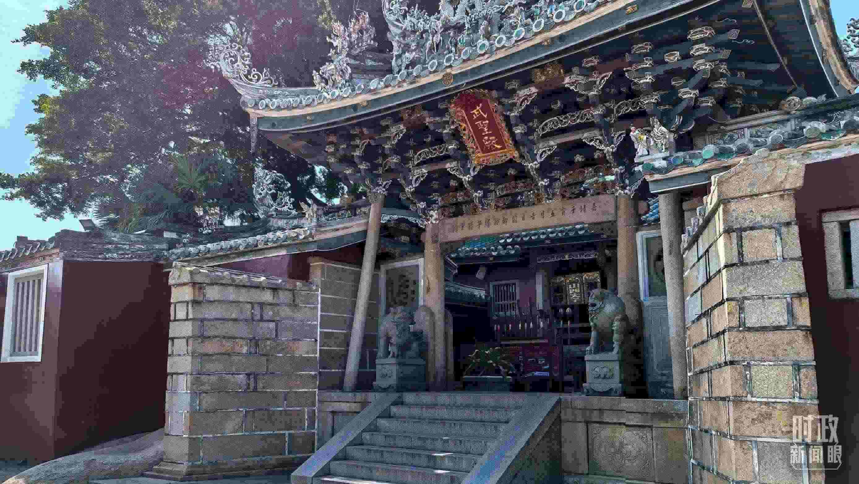 △關(guān)帝文化產(chǎn)業(yè)園。（總臺(tái)央視記者陸泓宇拍攝）