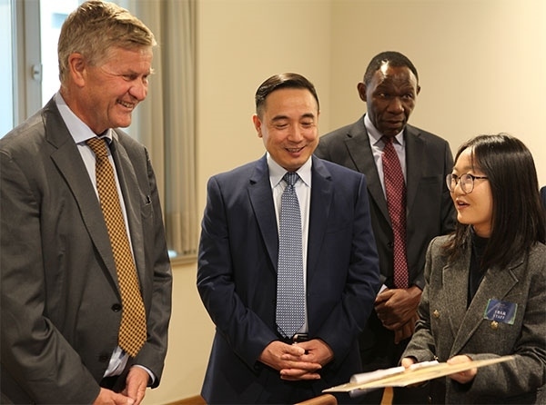 活動(dòng)現(xiàn)場(chǎng)。中國(guó)駐歐盟使團(tuán)供圖