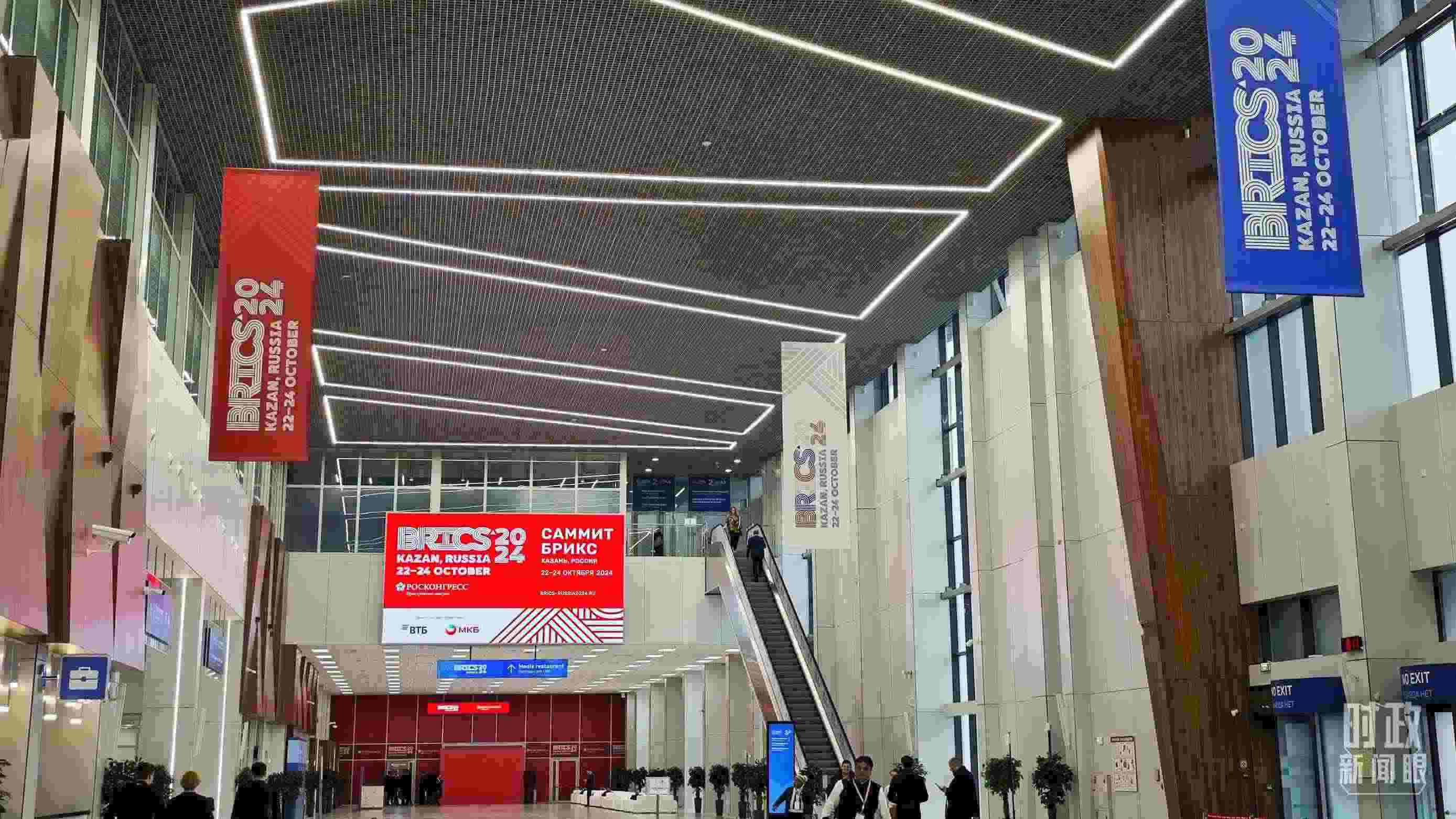 △ 喀山會(huì)展中心。（總臺(tái)記者高鑫翼拍攝）