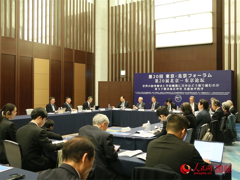 和平秩序分論壇現(xiàn)場(chǎng)。人民網(wǎng) 許可攝