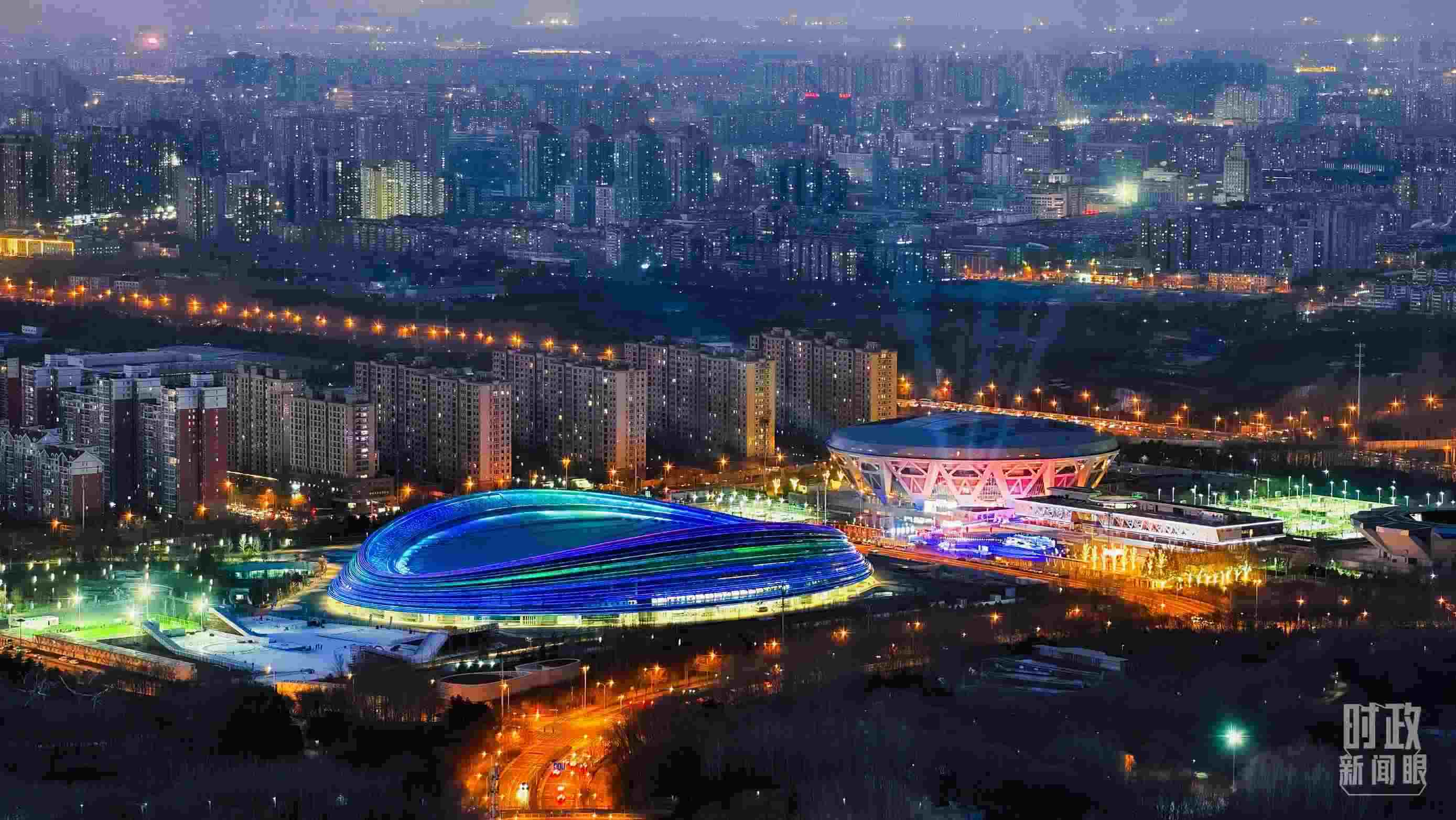 △璀璨北京，星光萬家。（總臺(tái)央視記者張宇拍攝）