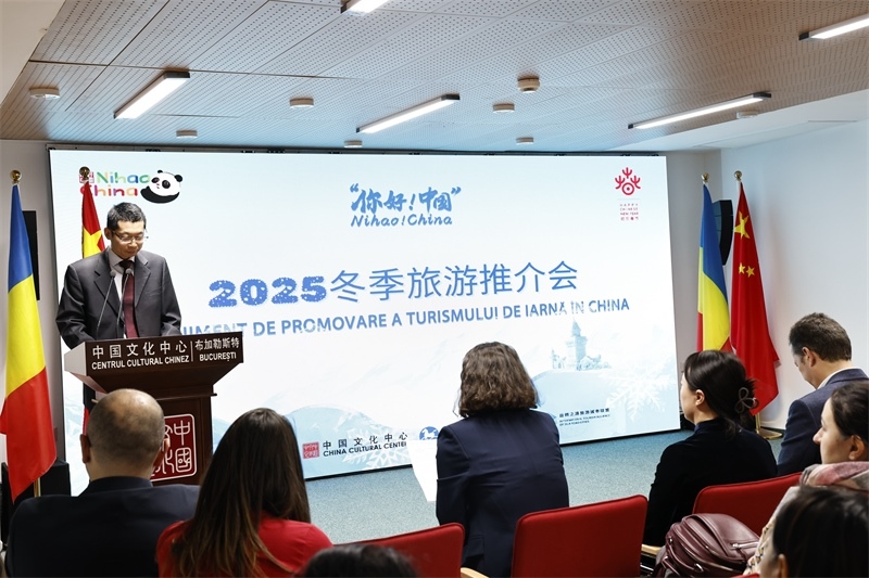 推介會現(xiàn)場。布加勒斯特中國文化中心供圖