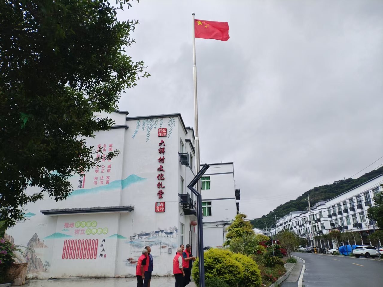 永興村一景（永興現(xiàn)為六祥行政村下的自然村之一）。蒼南縣金鄉(xiāng)鎮(zhèn) 供圖