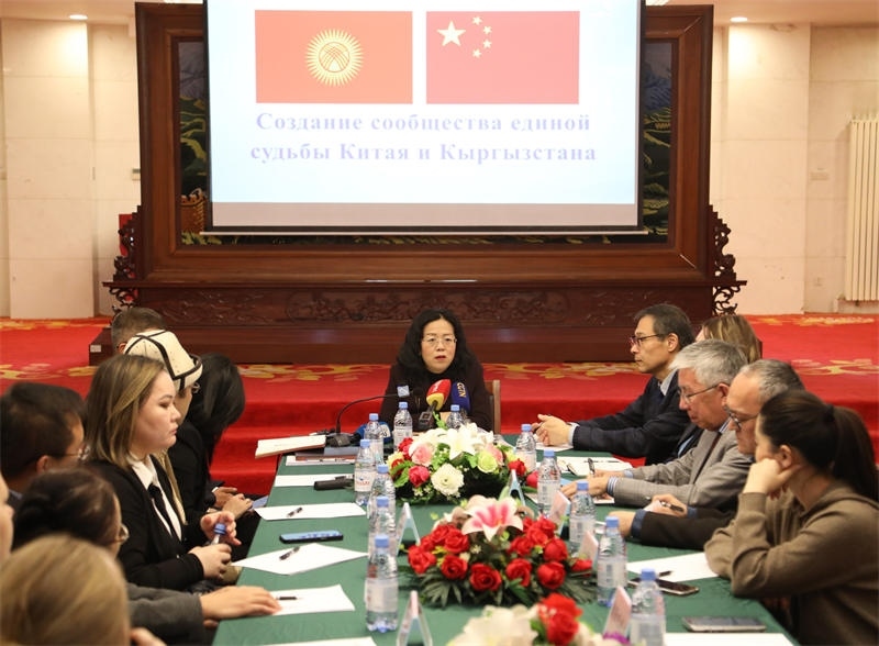 活動(dòng)現(xiàn)場(chǎng)。中國(guó)駐吉爾吉斯斯坦使館供圖