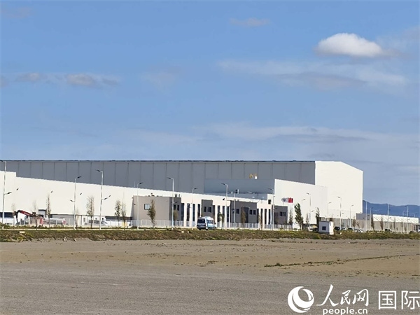 科技城內(nèi)已經(jīng)建成的工廠。人民網(wǎng)記者 黃培昭攝