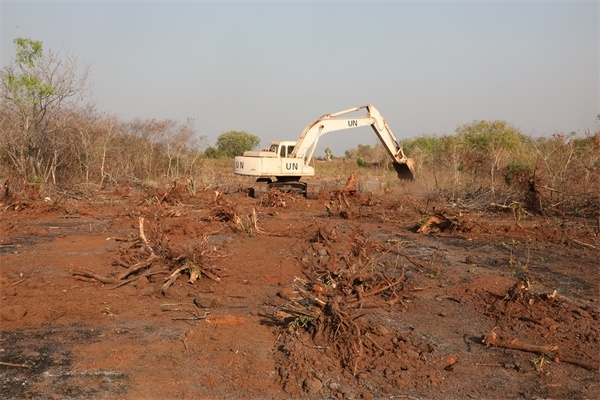 施工現(xiàn)場。張曉昆攝