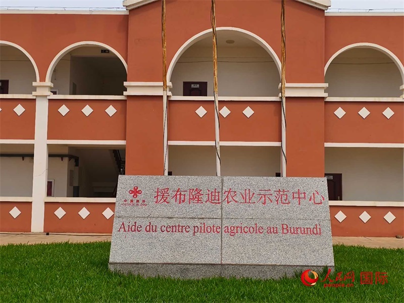 援布隆迪農(nóng)業(yè)示范中心。人民網(wǎng)記者 黃培昭攝