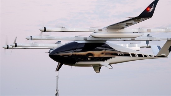 電動垂直起降飛行器M1。受訪者供圖