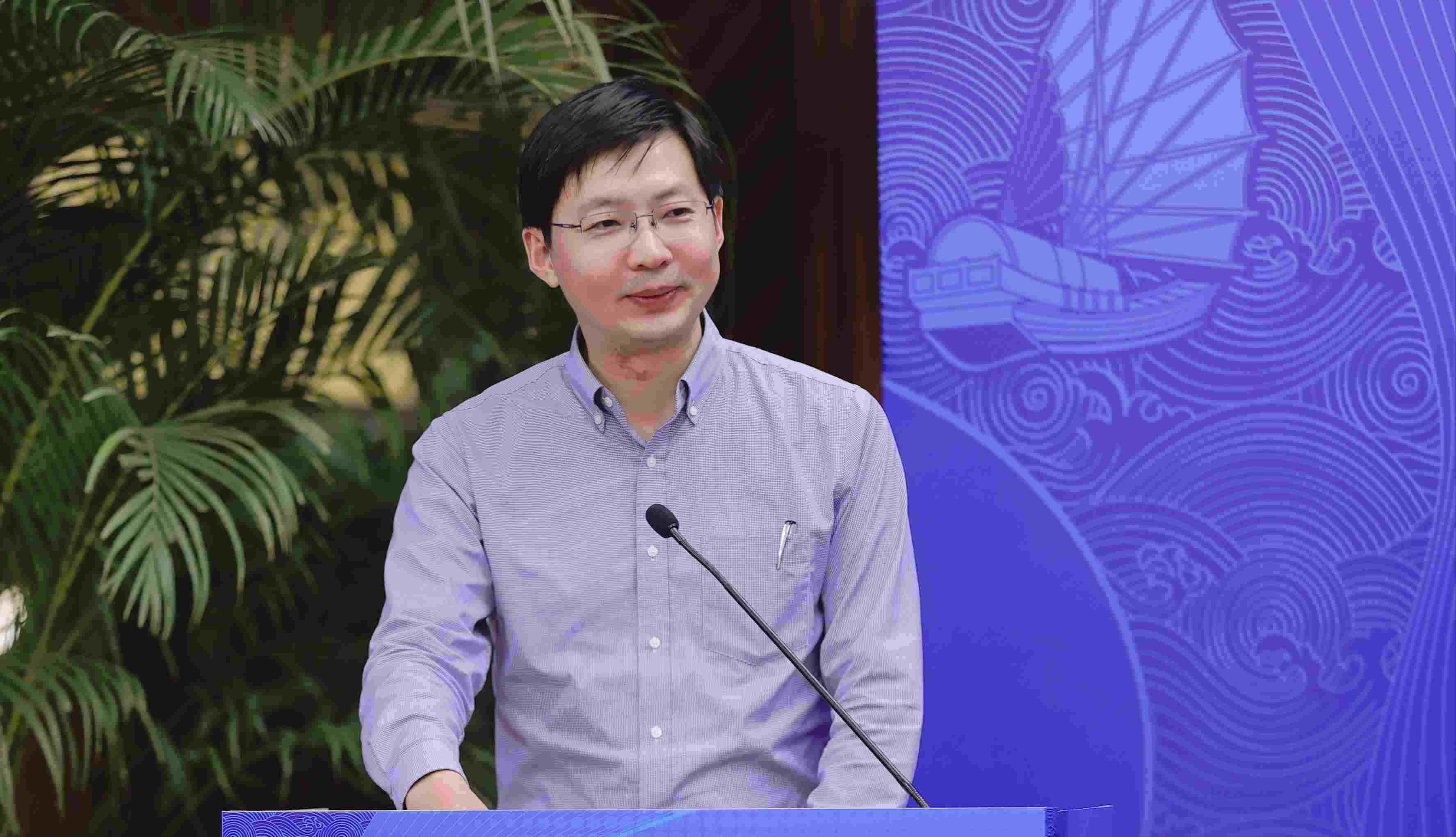 上海國(guó)際問題研究院王玉柱研究員。受訪者供圖