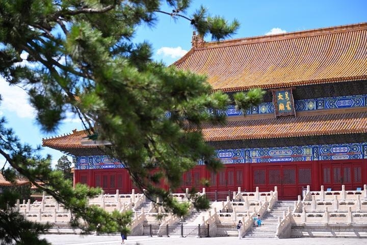 2023年7月8日拍攝的太廟享殿（也稱前殿）。
