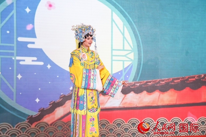 京劇表演。人民網(wǎng)記者任皓宇攝